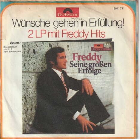 Freddy Quinn - Ein Madchen Und Ein Matrose + Bleib Nicht Allein (Vinylsingle)