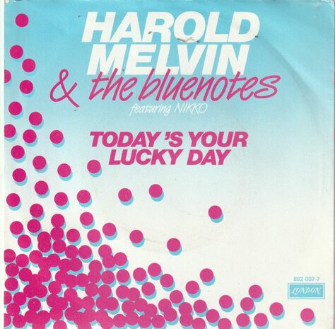 Harold Melvin - Today's Your Lucky Day + (Instrumental) (Vinylsingle)