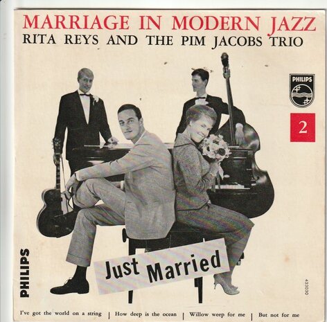 Rita Reys & Pim Jacobs Combo - Marriage In Modern Jazz 2 (EP) (Vinylsingle)