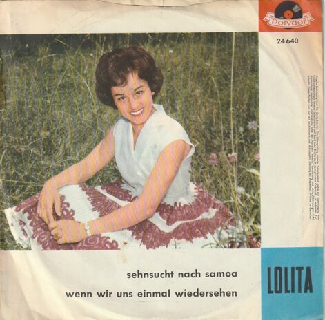 Lolita - Sehnsucht nach Samoa + Wenn wir uns einaml wiedersehen (Vinylsingle)