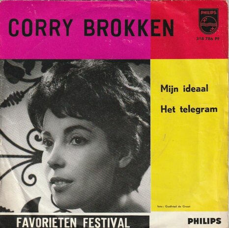 Corry Brokken - Mijn ideaal + Het telegram (Vinylsingle)