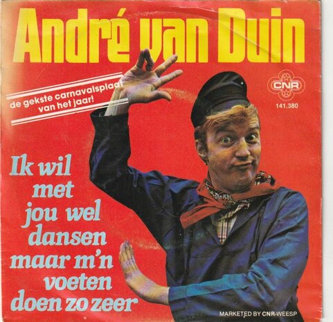 Andre van Duin - Ik wil met jou wel dansen + ta ta ta ta (Vinylsingle)
