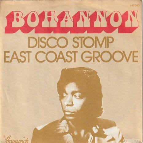Bohannon - Disco Stomp + East coast groove (Vinylsingle)
