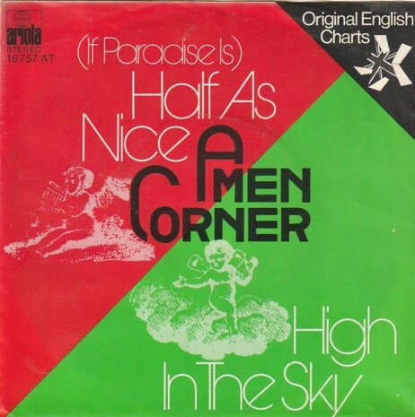 Amen Corner - If paradise is half as nice + High in the sky (Vinylsingle)
