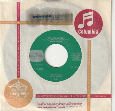 Cliff Richard - The Young Ones + We say yeah (Vinylsingle)