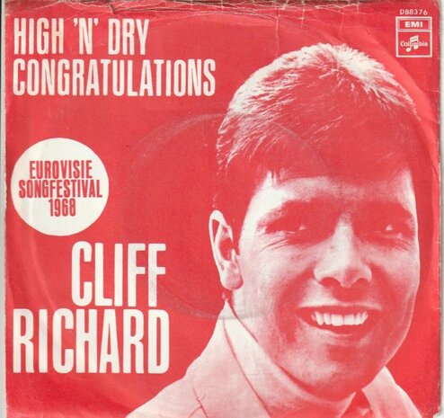 Cliff Richard - Congratulations + High 'n' dry (Vinylsingle)