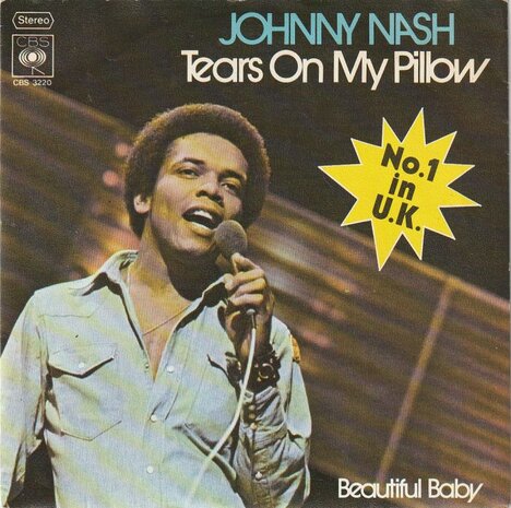 Johnny Nash - Tears on my pillow + Beautiful baby (Vinylsingle)