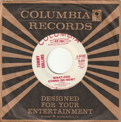 Tommy Collins - Big Dummy + What-cha Gonna Do Now? (Vinylsingle)