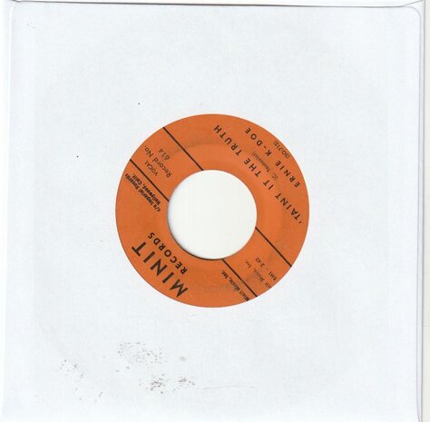 Ernie K Doe - Hello My Lover + 'Taint It The Truth (Vinylsingle)