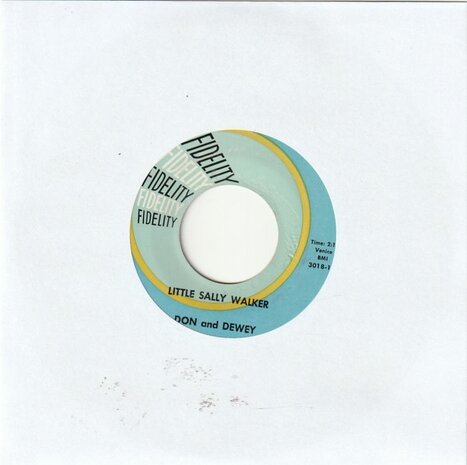 Don & Dewey - Little Sally Walker + Kill Me (Vinylsingle)