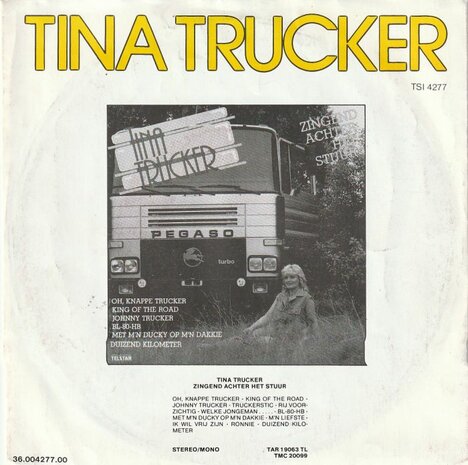 Tina Trucker - BL-80-HB + Welke jongeman? (Vinylsingle)