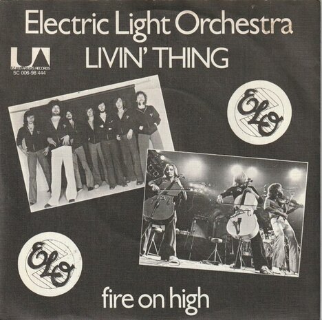 Electric Light Orchestra - Livin' thing + Fire on high (Vinylsingle)