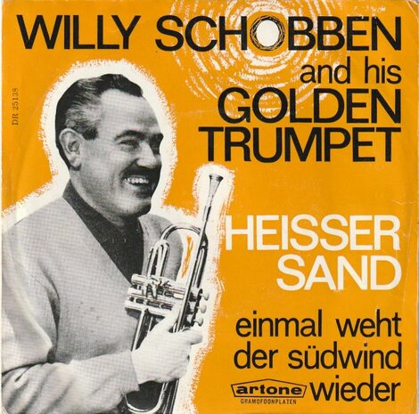 Willy Schobben - Heisser Sand + Einmal weht der sudwind wieder (Vinylsingle)