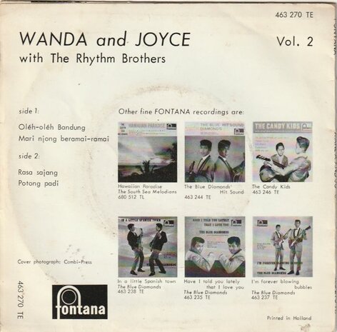 Wanda & Joyce - Vol. 2 (EP) (Vinylsingle)