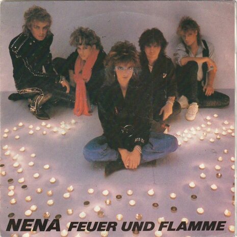 Nena - Feuer und flamme + Woman on fire (Vinylsingle)