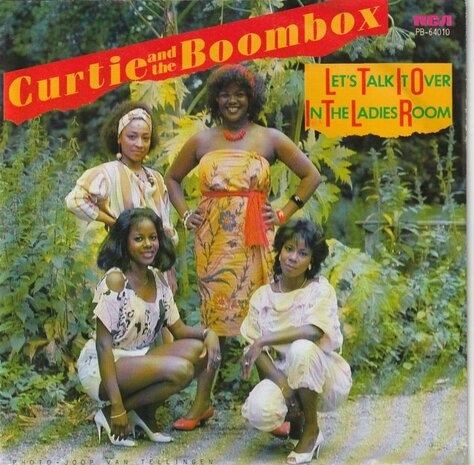 Curtie and the Boombox - Let's talk it over in the ladies room + Disco bamba (Vinylsingle)