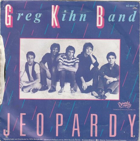 Greg Kihn band - Jeopardy + Fascination (Vinylsingle)