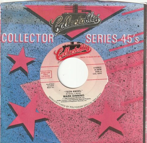 Ray Peterson / Mark Dinning - Corinna Corrina + Teen angel (Vinylsingle)