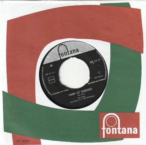 Ria Valk - Afscheid van 'n soldaat + Tommy uit Tennesee (Vinylsingle)