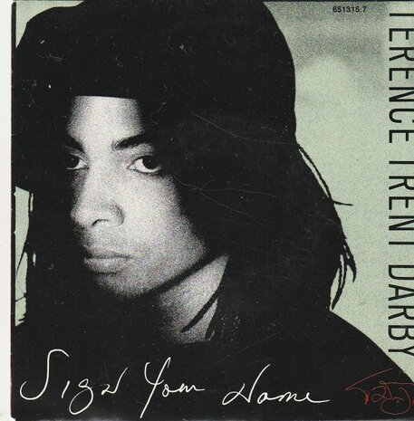 Terence Trend D'Arby - Sign your name + Greasy chicken (Vinylsingle)