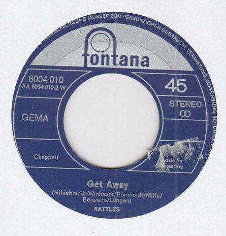 Rattles - The witch + Get away (Vinylsingle)