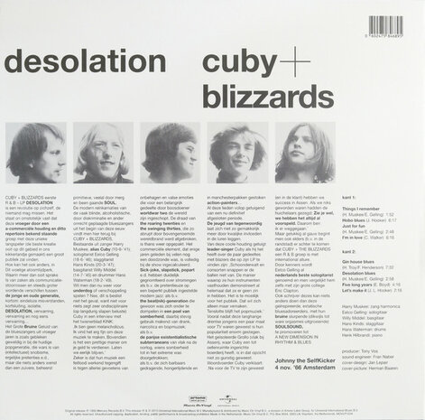 CUBY & THE BLIZZARDS - DESOLATION -COLOURED- (Vinyl LP)