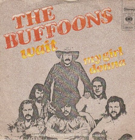 Buffoons - My girl Donna + Wait (Vinylsingle)