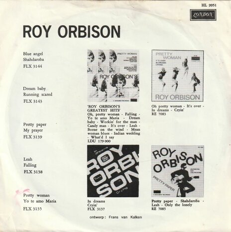 Roy Orbison - Goodnight + Only with you (Vinylsingle)