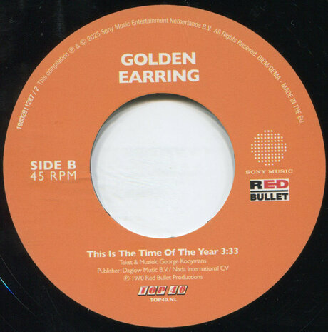 Golden Earring - Back Home + This Is The Time Of The Year (Vinylsingle)