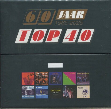 Various - 60 Jaar Top 40 Singles Box (10 stuks)  (Vinylsingle)