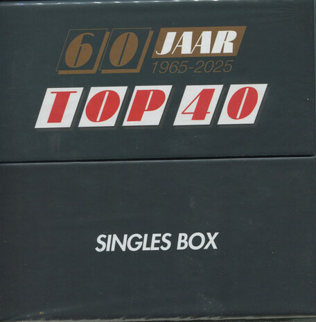Various - 60 Jaar Top 40 Singles Box (10 stuks)  (Vinylsingle)