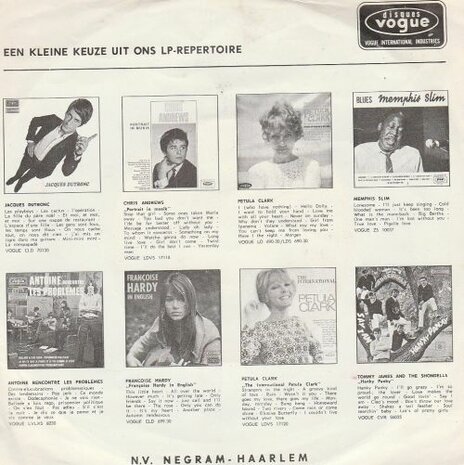 Petula Clark - This is my song + The show is over (Vinylsingle)