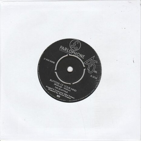 Scaffold - Lily the pink + Buttons of your mind (Vinylsingle)