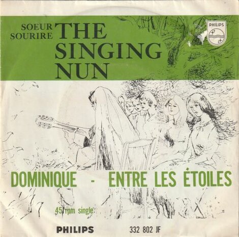 Singing Nun - Dominique + Entre les etoiles (Vinylsingle)