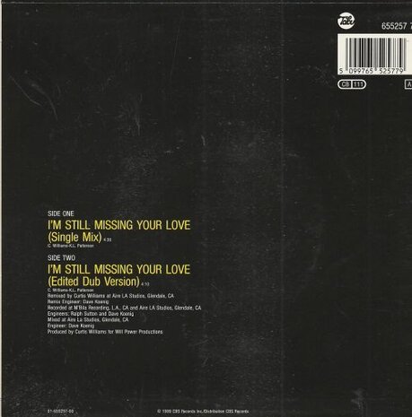 SOS Band - I'm still missing your love + (dub version) (Vinylsingle)