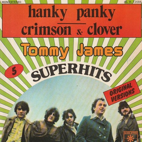 Tommy James - Hanky panky + Crimson & Clover (Vinylsingle)
