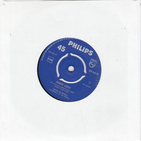 Johnny Hoes - Och was ik maar... + Zonder liefde (Vinylsingle)