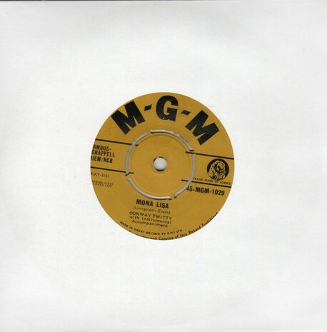 Conway Twitty - Mona Lisa + Heavenly (Vinylsingle)