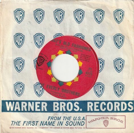 Everly Brothers - That's old fashioned + How can I meet her (Vinylsingle)