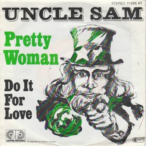 Uncle Sam - Pretty woman + Do it for love (Vinylsingle)