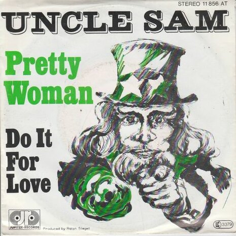 Uncle Sam - Pretty woman + Do it for love (Vinylsingle)