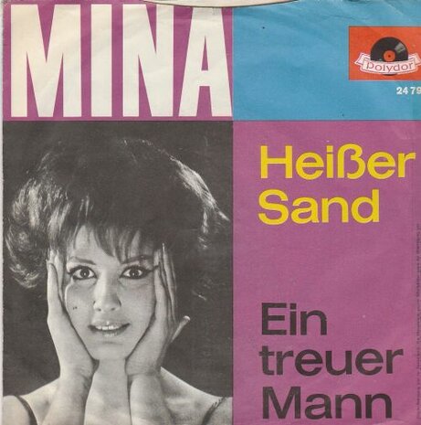 Mina - Heisser sand + Ein treuer mann (Vinylsingle)