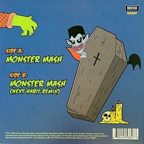 Bobby Pickett - Monster Mash + (Next Habit Remix) (Vinylsingle)