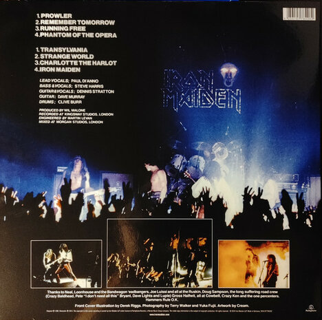 IRON MAIDEN - IRON MAIDEN (Vinyl LP)