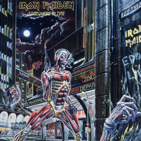 IRON MAIDEN - SOMEWHERE IN TIME (Vinyl LP)