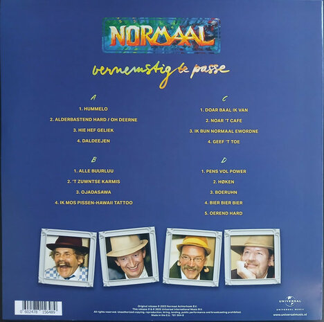 NORMAAL - VERNEMSTIG TE PASSE -COLOURED (Vinyl LP)