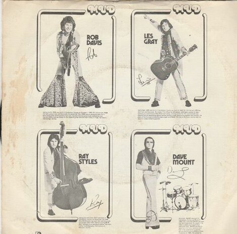 Mud - Rocket + The ladies (Vinylsingle)