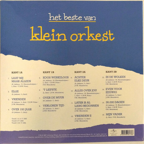 KLEIN ORKEST - HET BESTE VAN -COLOURED- (Vinyl LP)