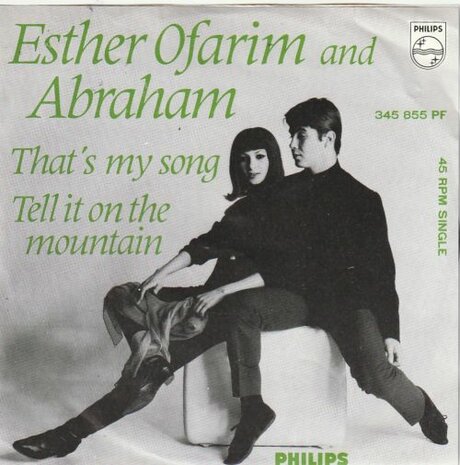 Esther & Abraham Ofarim - That's my song + Tell it on the mountain (Vinylsingle)