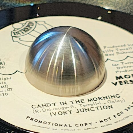 Single Puck (geheel rond, metaal) -  (Vinylaccessoires)